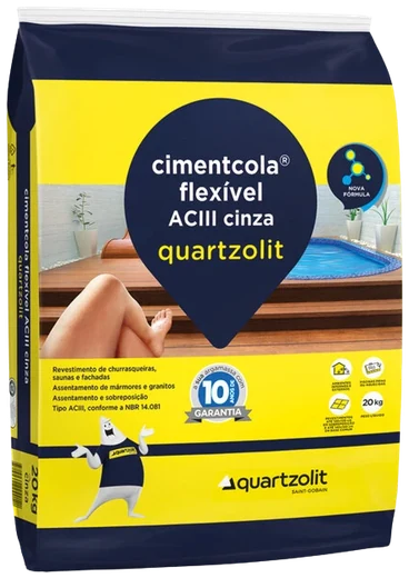 Argamassa colante flexível